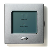 Carrier Controls and Thermostats - Edge Silver
